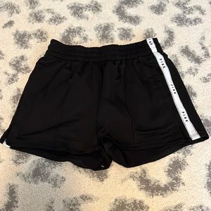 Black Pink Lounge Shorts